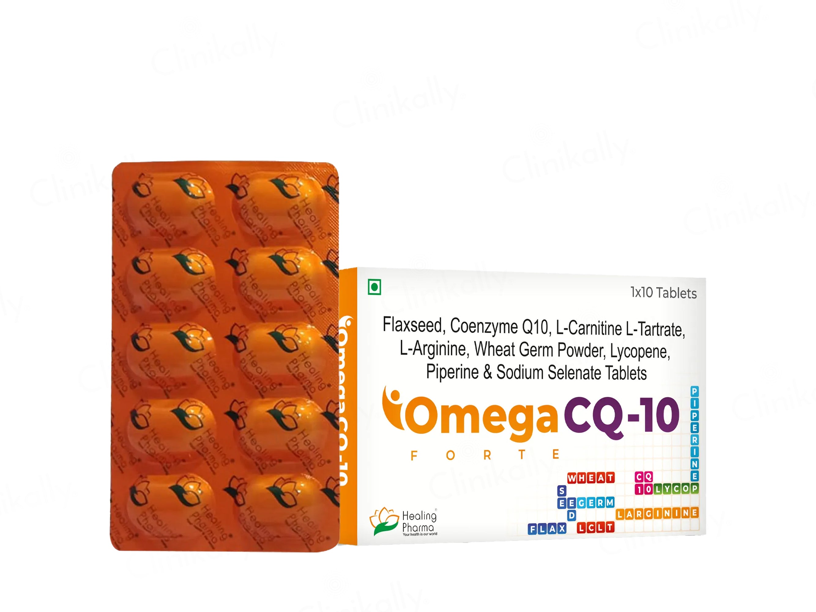 Buy Omega CQ-10 Forte Tablet Online at Best Price | Clinikally