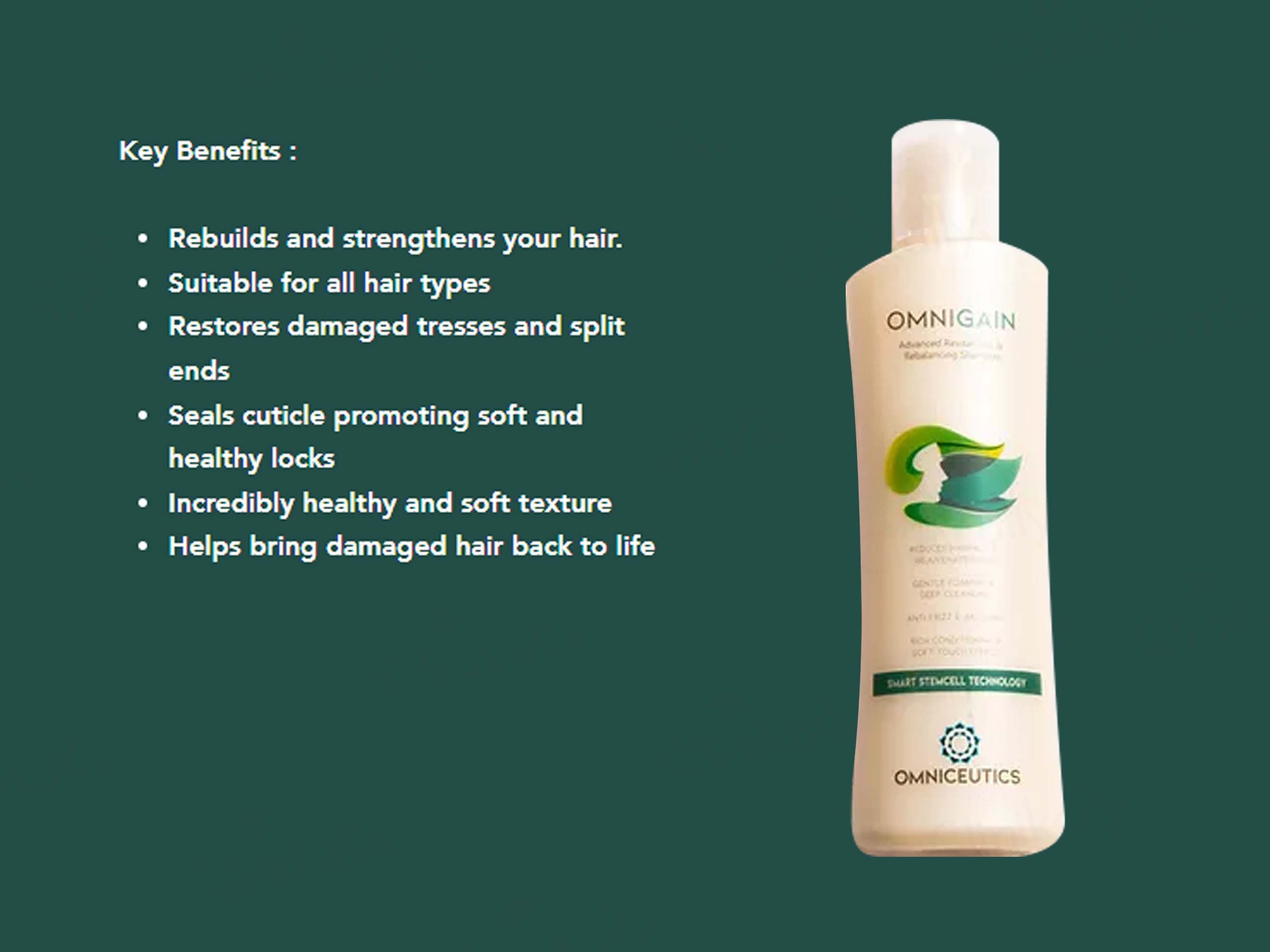 Omnigain Advanced Revitalizing & Rebalancing Shampoo