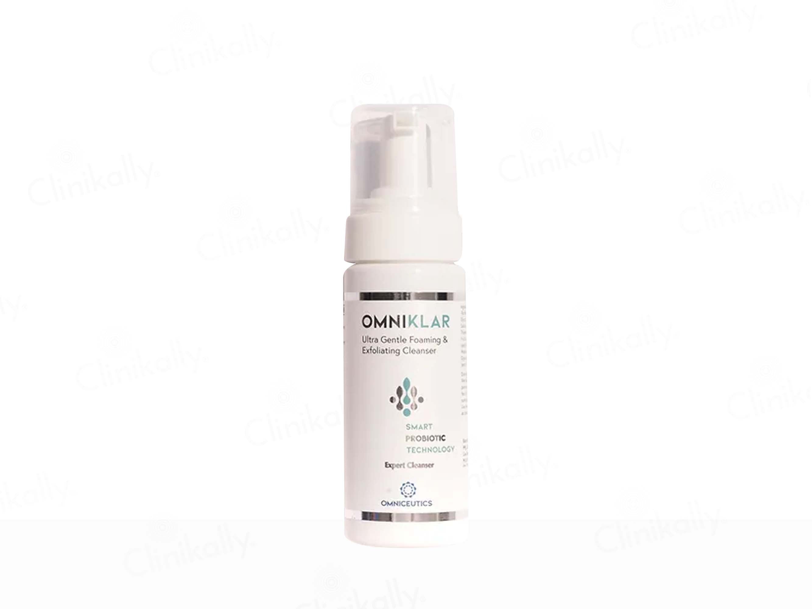 Omniklar Ultra Gentle Foaming & Exfoliating Cleanser