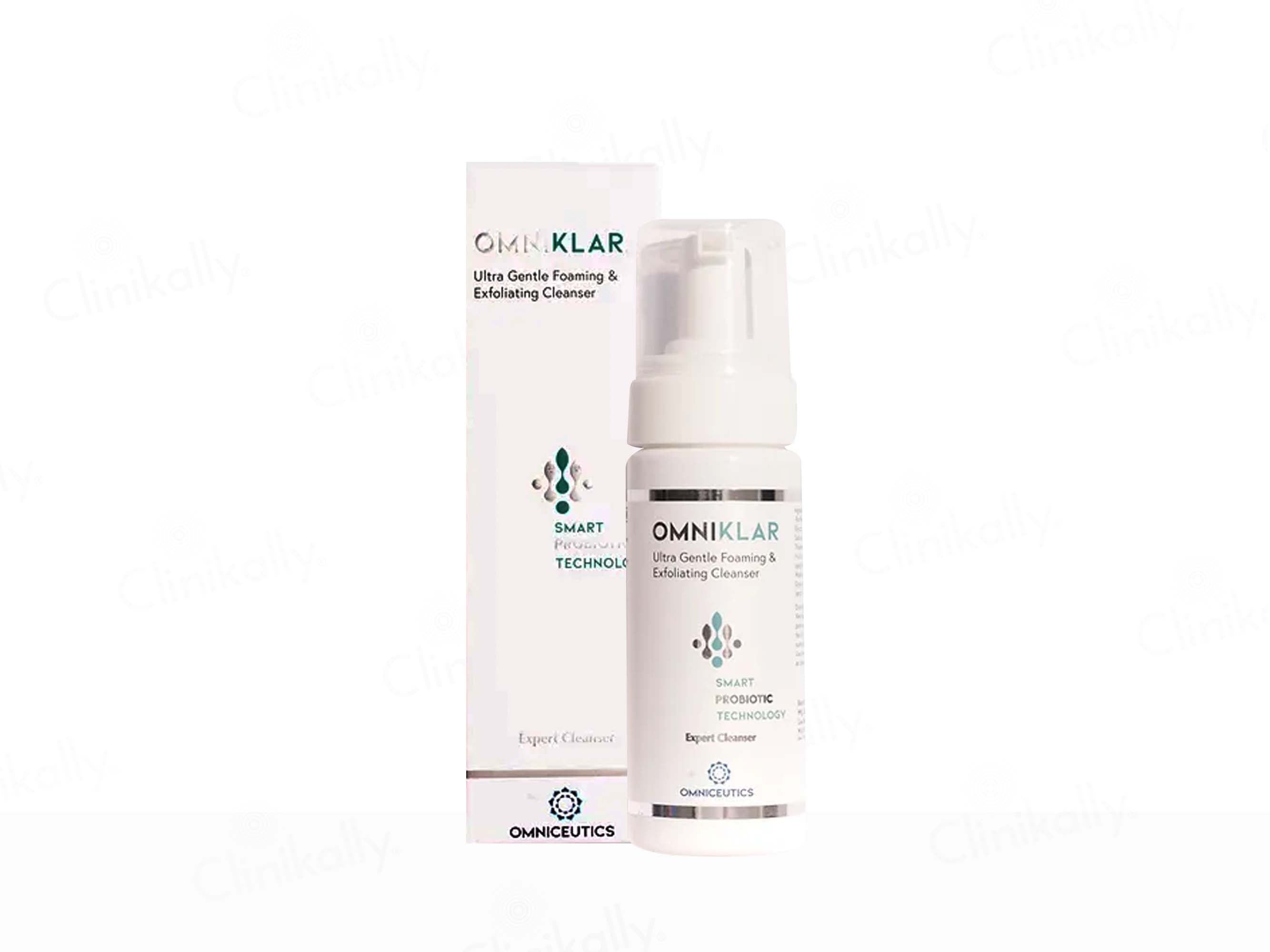 Omniklar Ultra Gentle Foaming & Exfoliating Cleanser