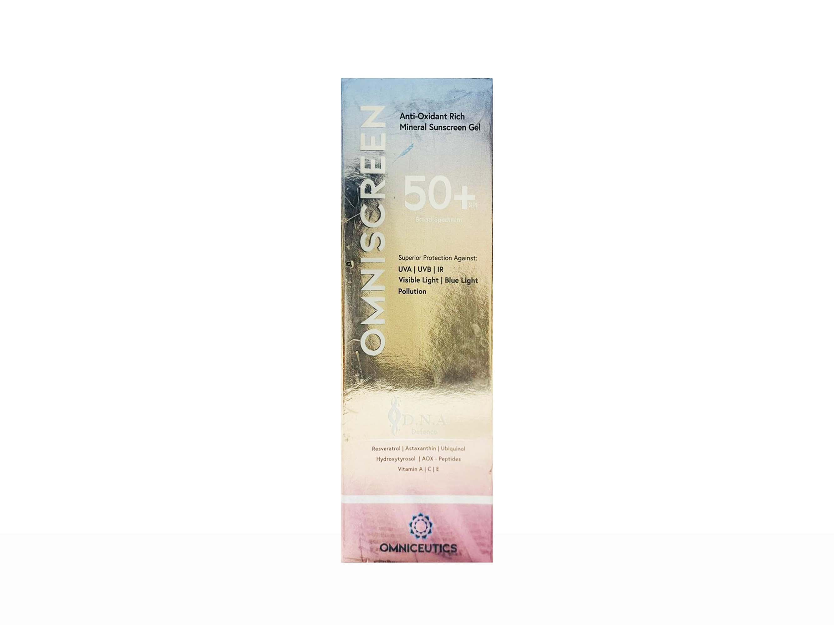 Omniscreen Anti-Oxidant Rich Mineral Sunscreen Gel SPF 50+