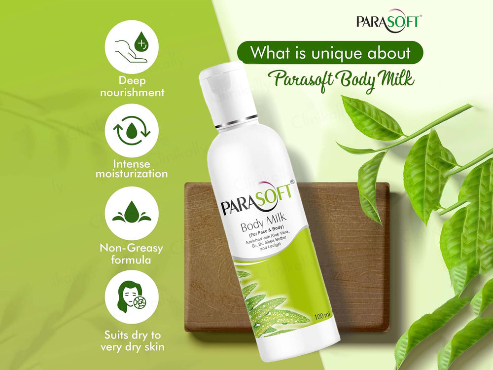 Parasoft Body Milk Lotion For Face & Body