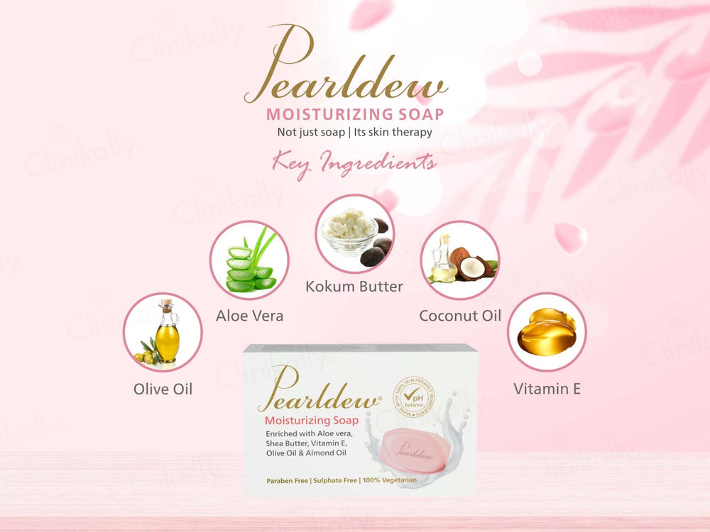 Pearldew Moisturizing Soap