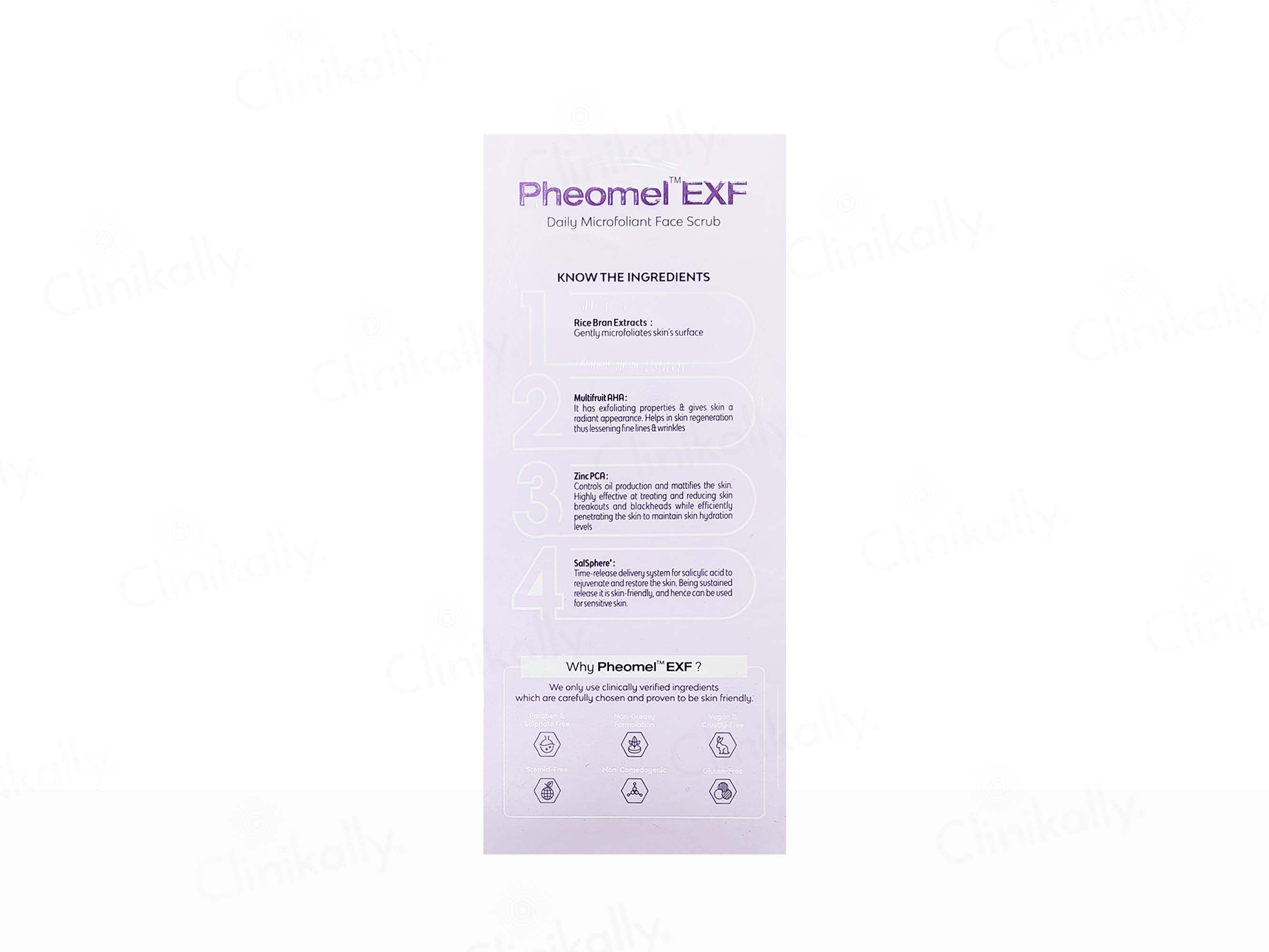 Pheomel EXF Daily Microfoliant Face Scrub