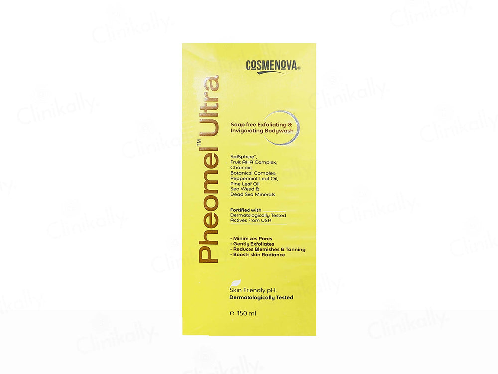 Pheomel Ultra Soap-Free Exfoliating & Invigorating Bodywash