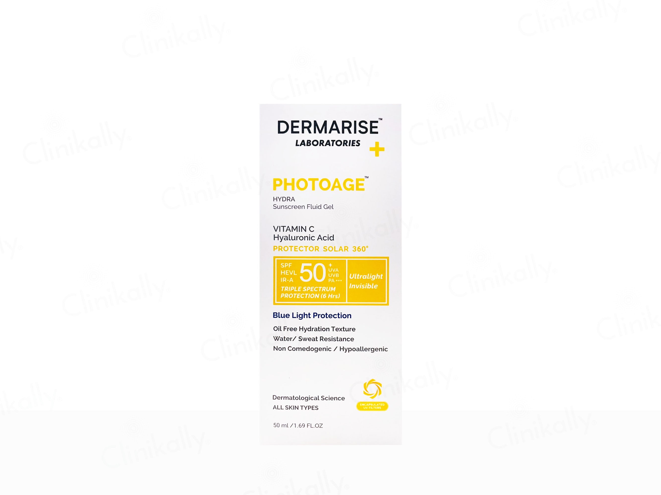 Photoage Hydra Ultralight Invisible Sunscreen Fluid Gel SPF 50+ PA+++