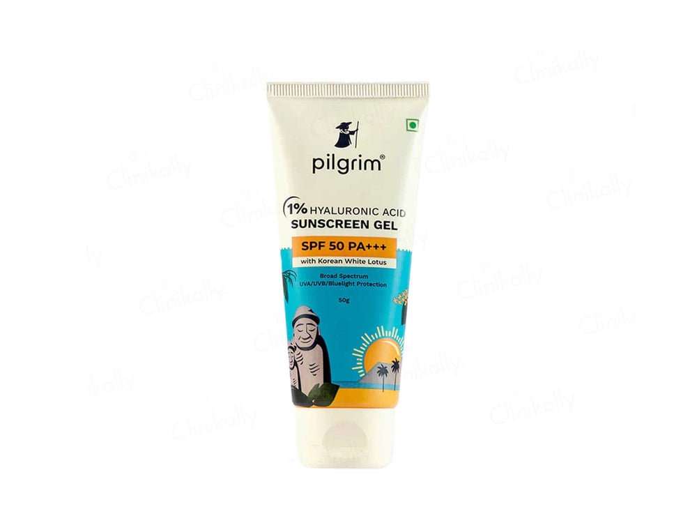 Pilgrim 1% Hyaluronic Acid Sunscreen Gel SPF 50 PA+++