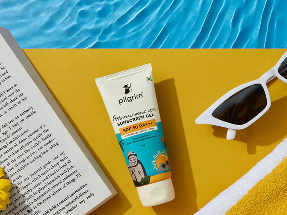 Pilgrim 1% Hyaluronic Acid Sunscreen Gel SPF 50 PA+++