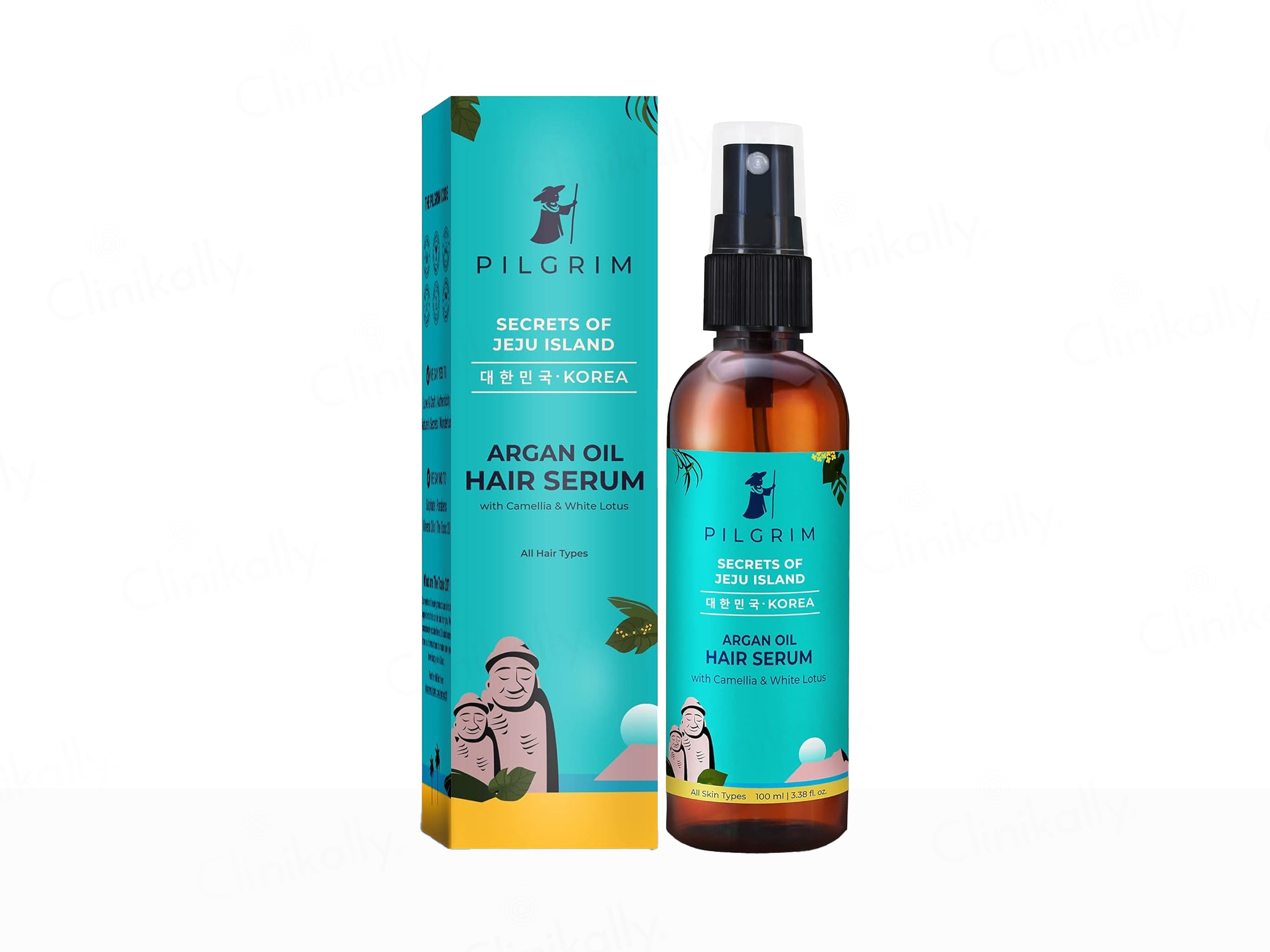 Pilgrim Argan Oil Hair Serum with Camellia & White Lotus