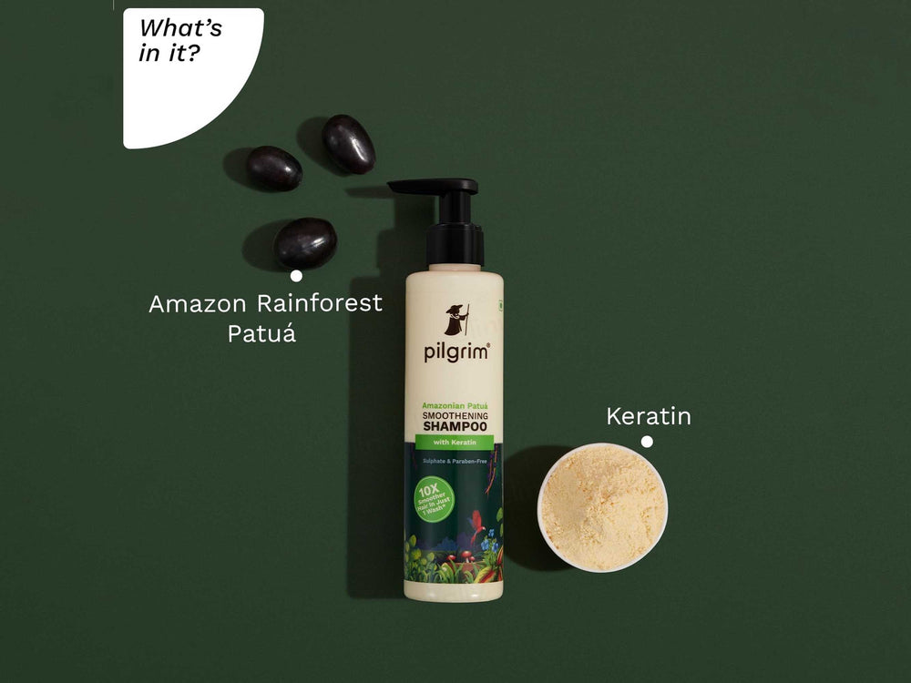 Pilgrim Patuá & Keratin Smoothening Shampoo