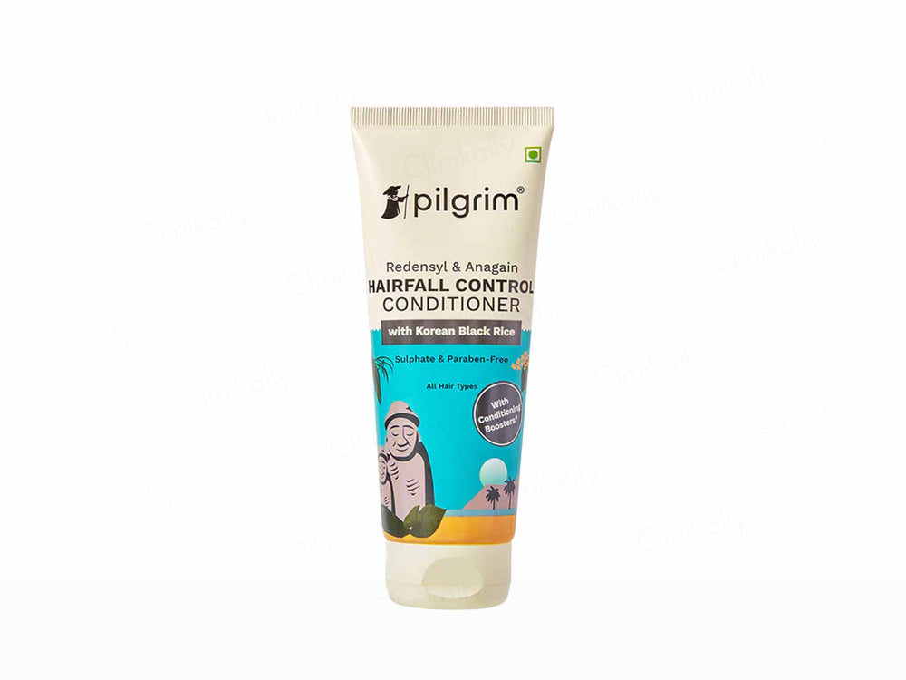 Pilgrim Redensyl & Anagain Hairfall Control Conditioner With Korean Black Rice