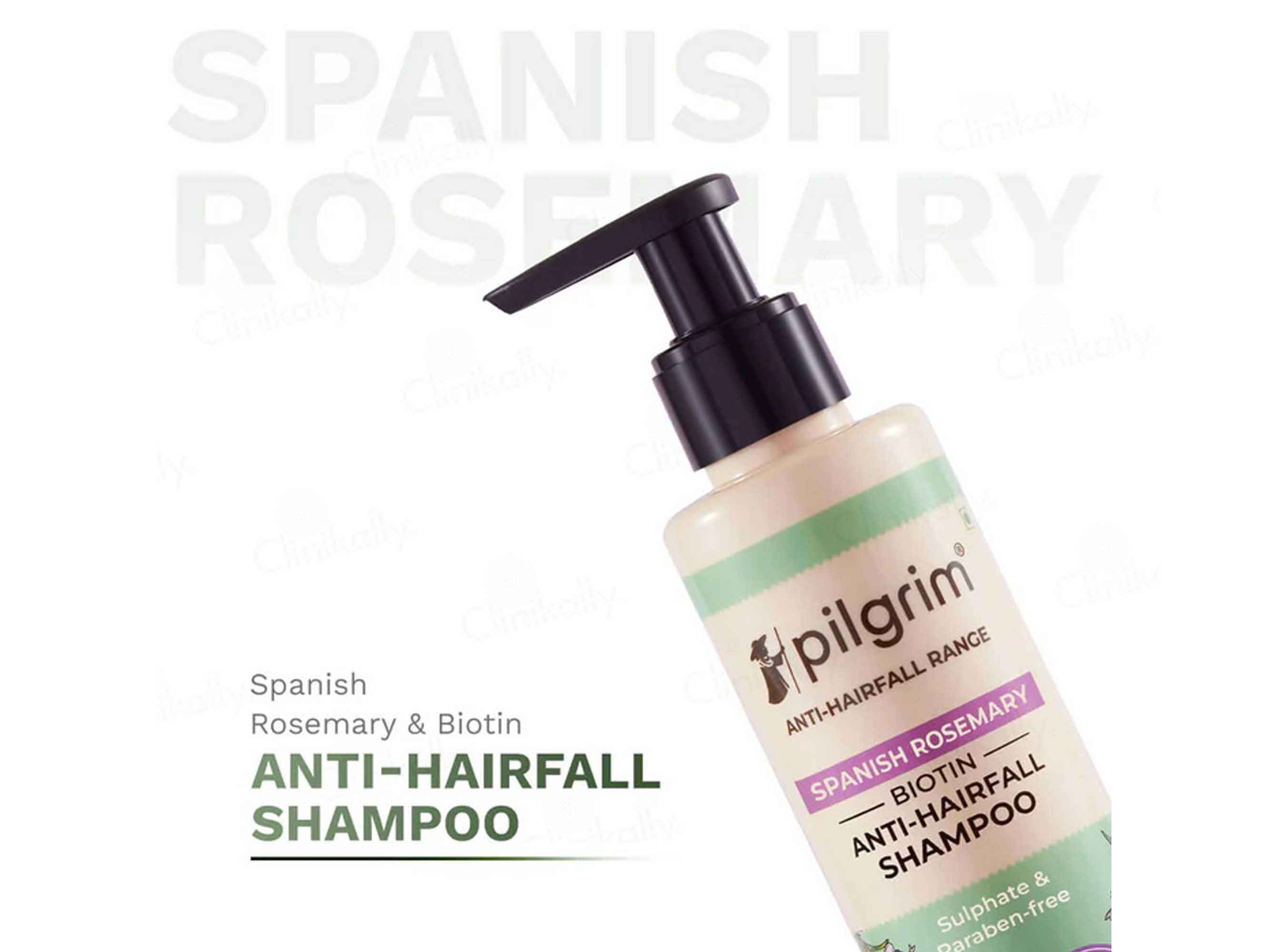 Pilgrim Spanish Rosemary & Biotin Anti-Hairfall Shampoo