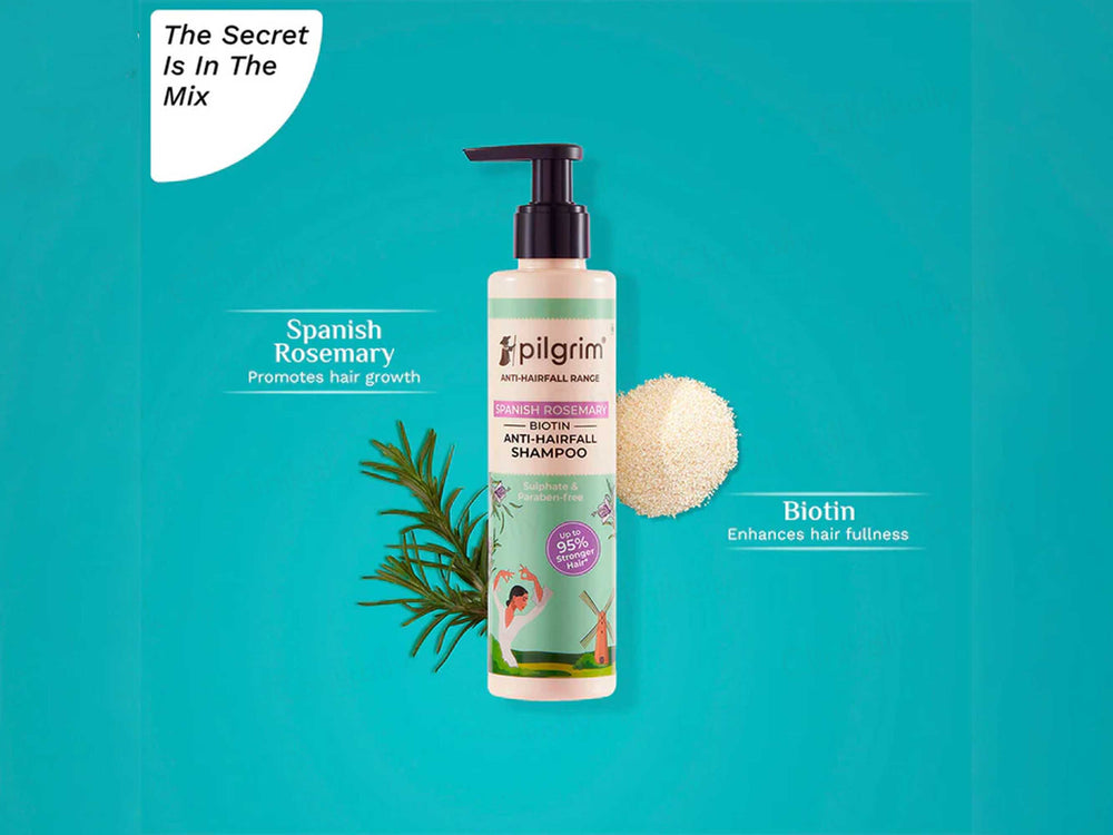 Pilgrim Spanish Rosemary & Biotin Anti-Hairfall Shampoo