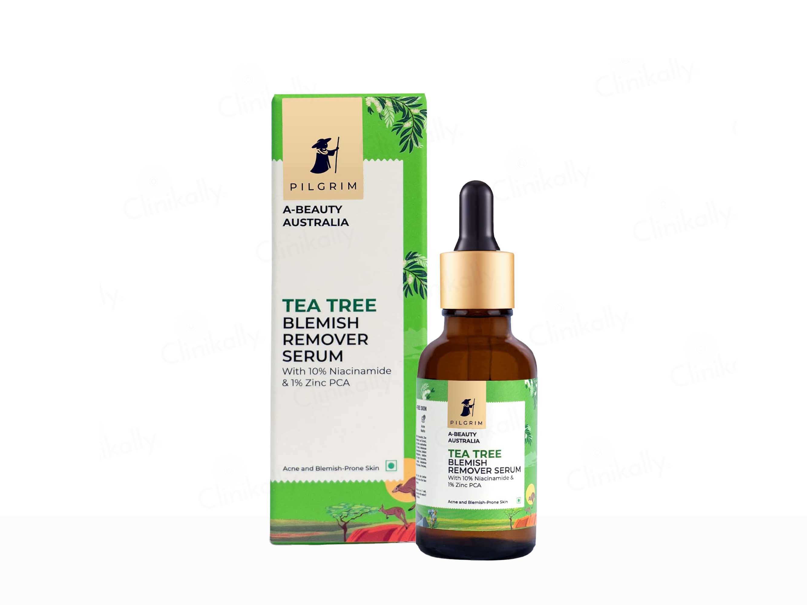 Pilgrim Tea Tree & 10% Niacinamide Blemish Remover Serum