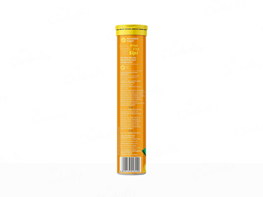 Plix Glowy Skin Effervescent Tablet - Lemon Flavour