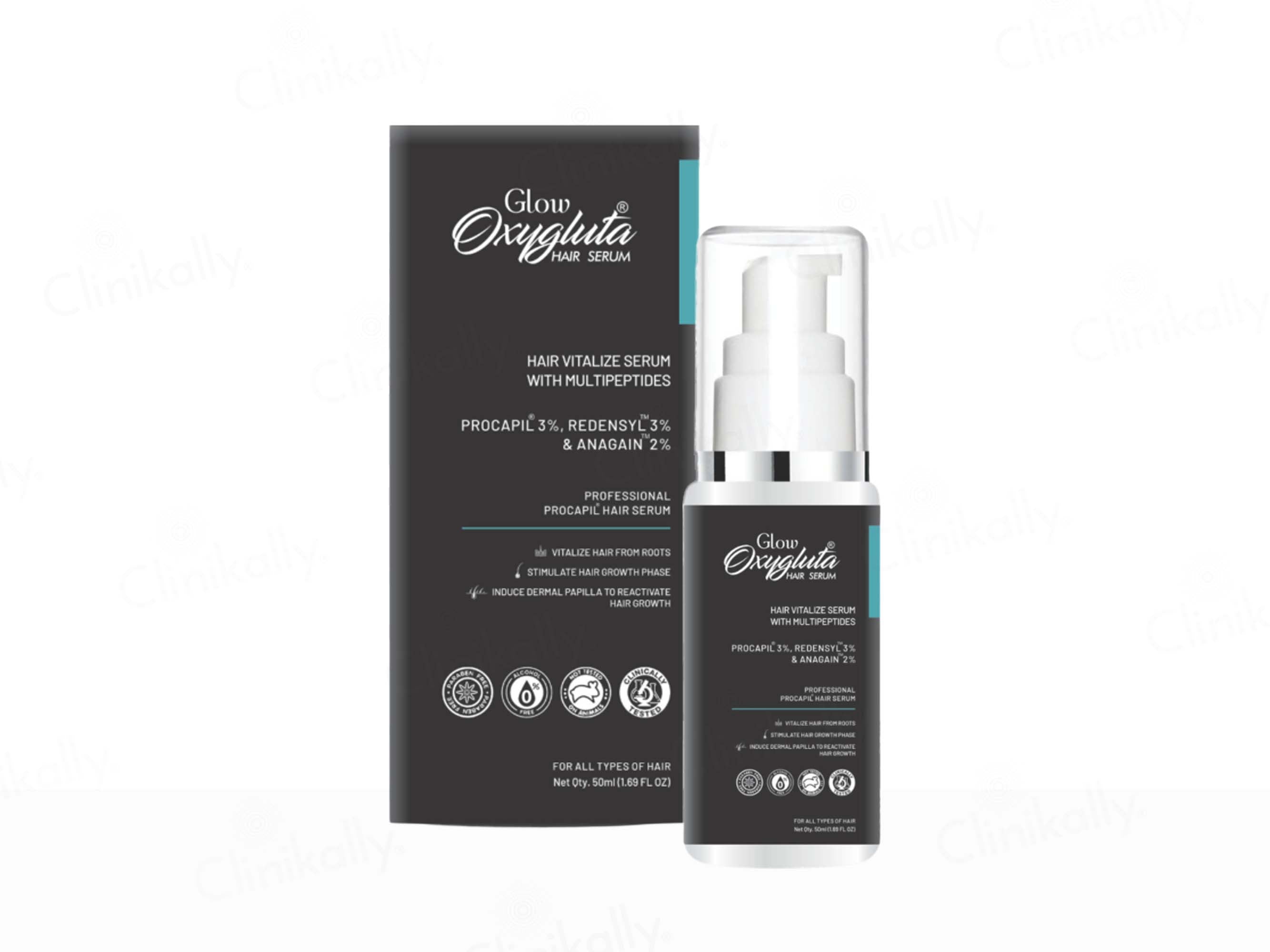 Glow Oxygluta Professional Procapil Hair Vitalize Serum