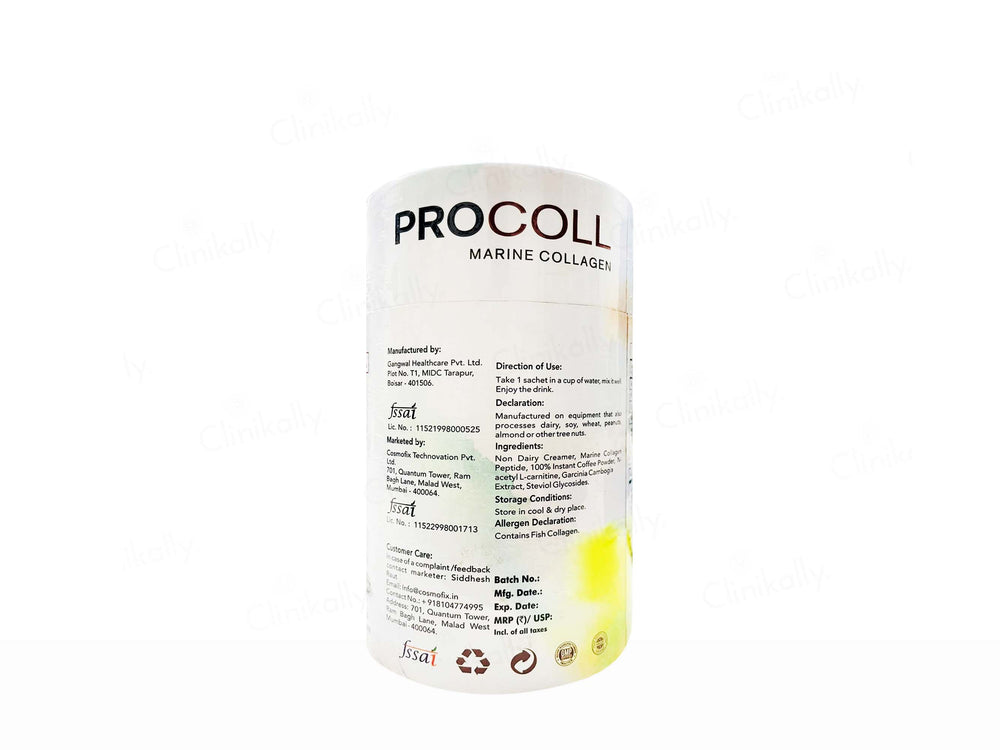 Cosmofix Procoll Slender Marine Collagen - Coffee Flavour