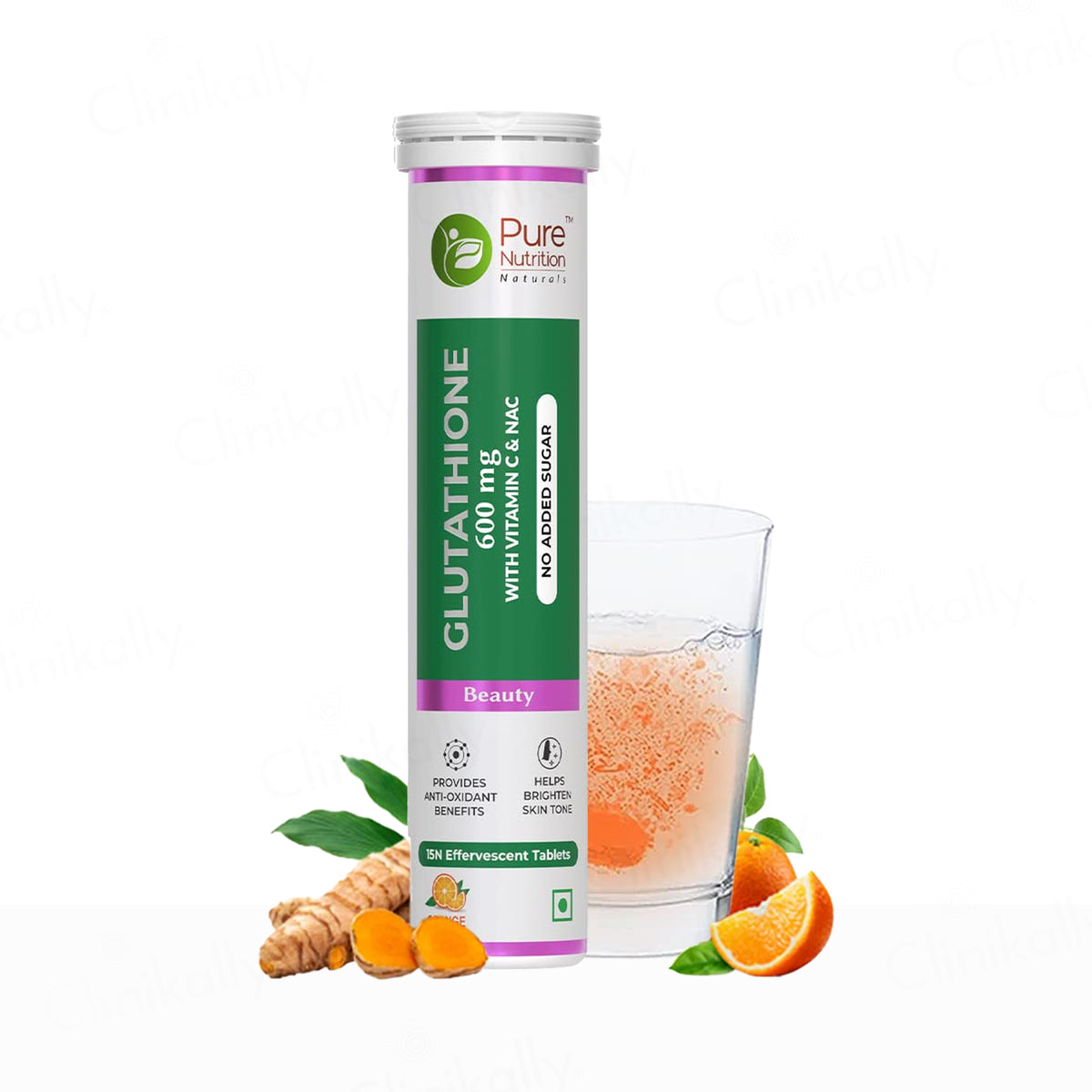 glutathione effervescent tablets benefits Buy Pure Nutrition Glutathione 600mg With Vitamin C & NAC Effervescent  Tablet - Orange Flavour Online at Best Price