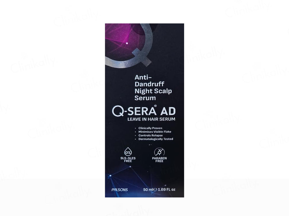Q-Sera AD Anti-Dandruff Night Scalp Leave-In Hair Serum