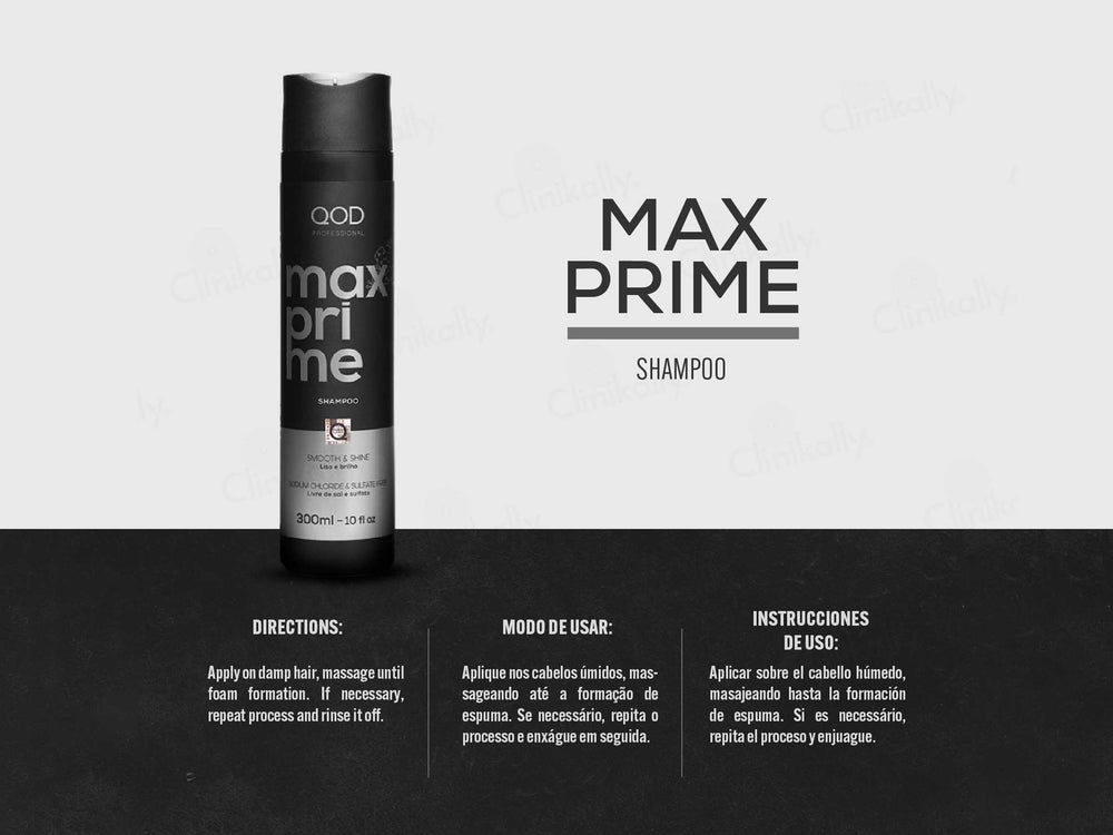 QOD Professional Max Prime After Treatment Shampoo