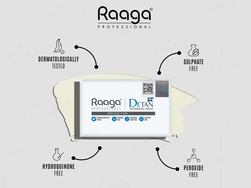 Raaga Professional De-Tan Removal Cream