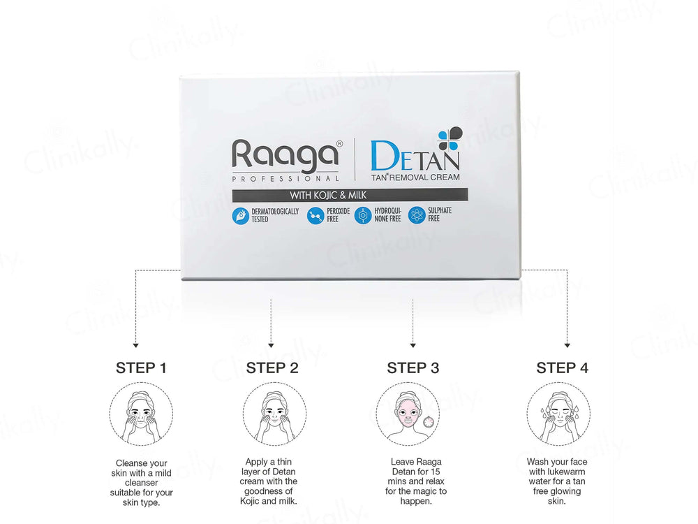 Raaga Professional De-Tan Removal Cream