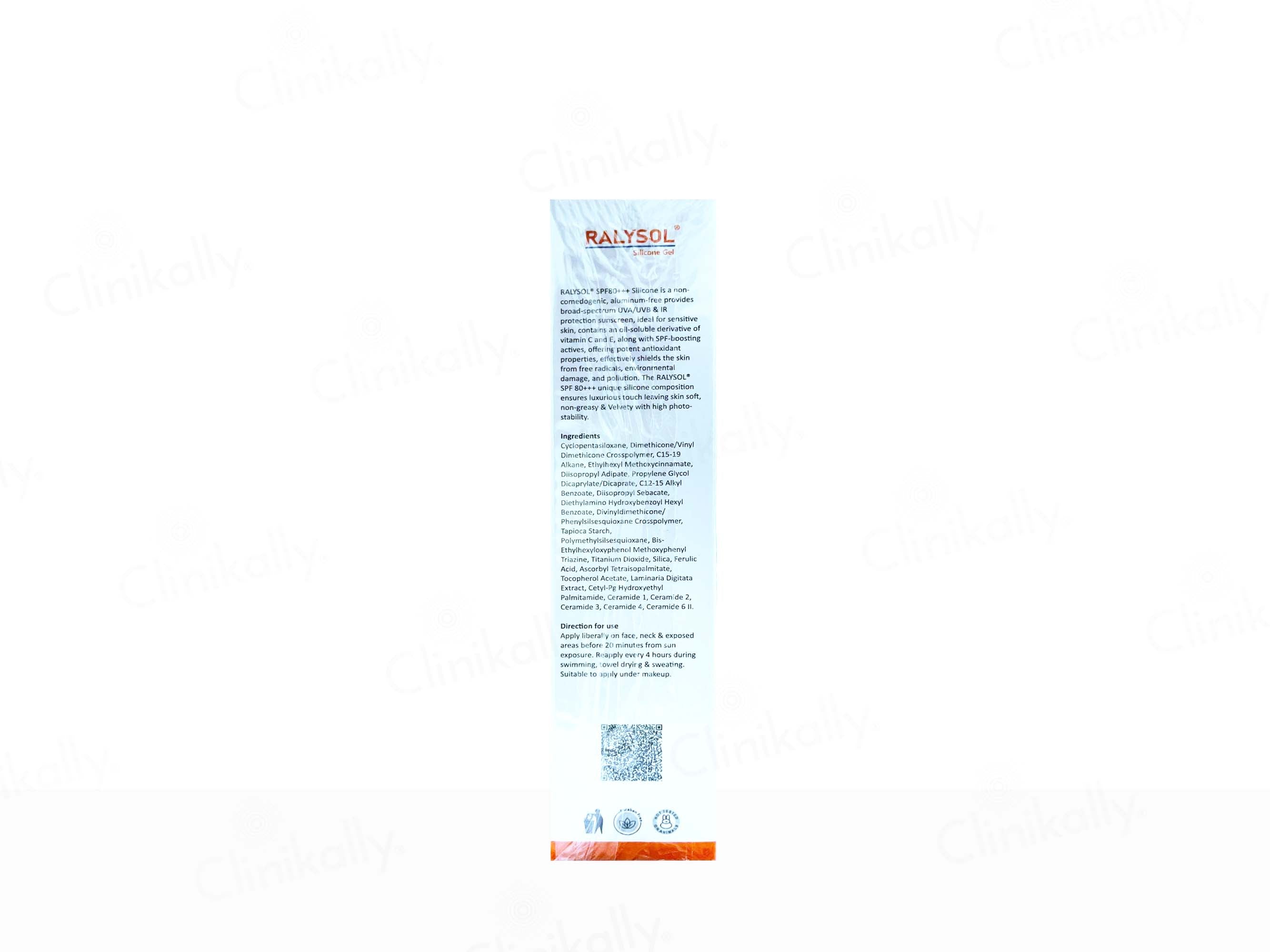 Ralysol Silicone Sunscreen Gel SPF 80+++