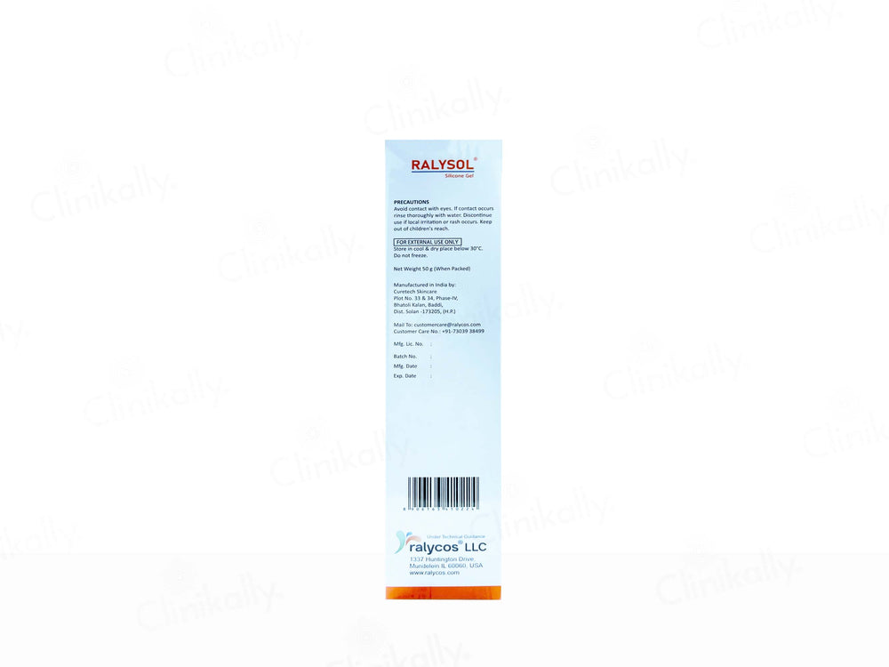 Ralysol Silicone Sunscreen Gel SPF 80+++