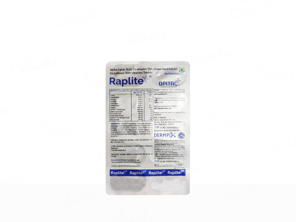 Raplite Nutraceutical Tablet