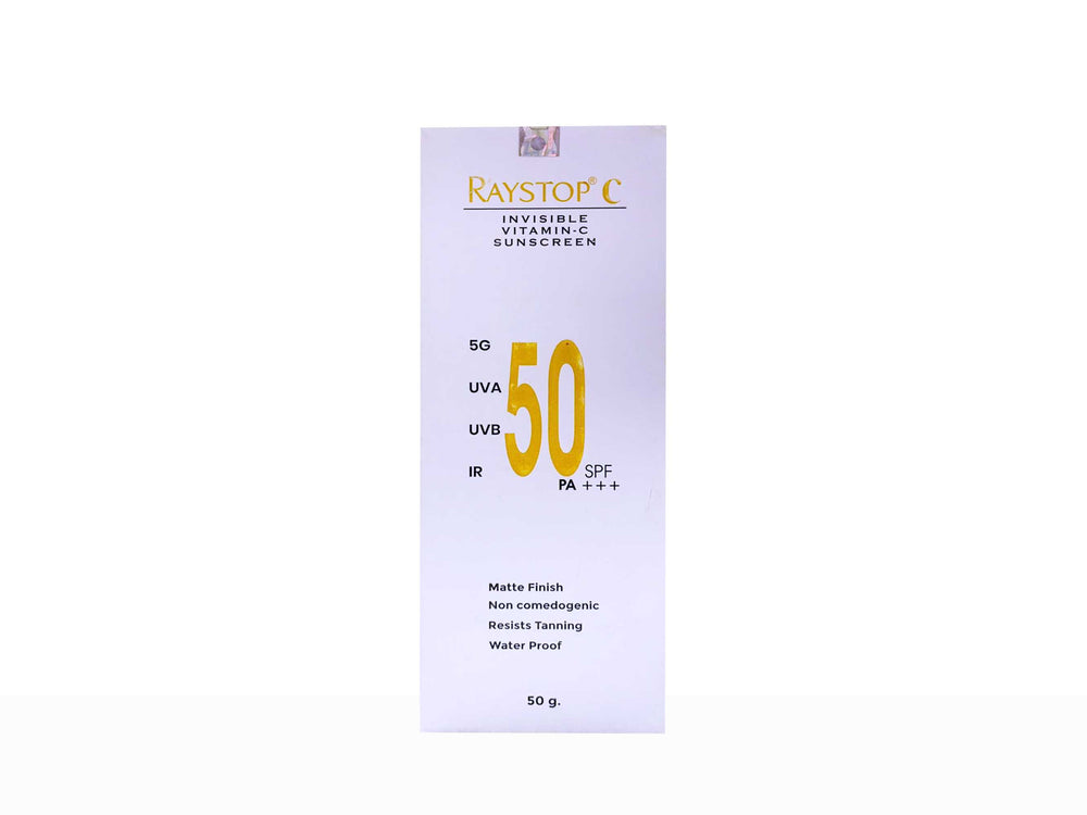 Raystop C Invisible Vitamin-C Sunscreen SPF 50 PA+++