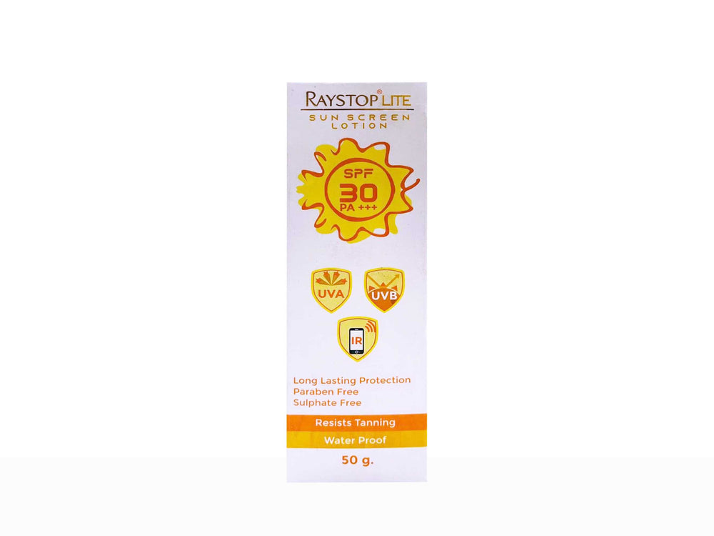 Raystop Lite Sunscreen Lotion SPF 30 PA+++