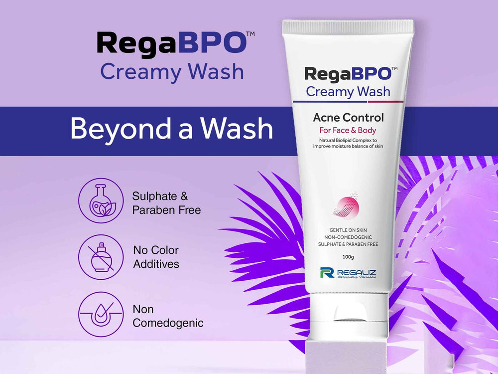 Rega-BPO Acne Control Creamy Wash