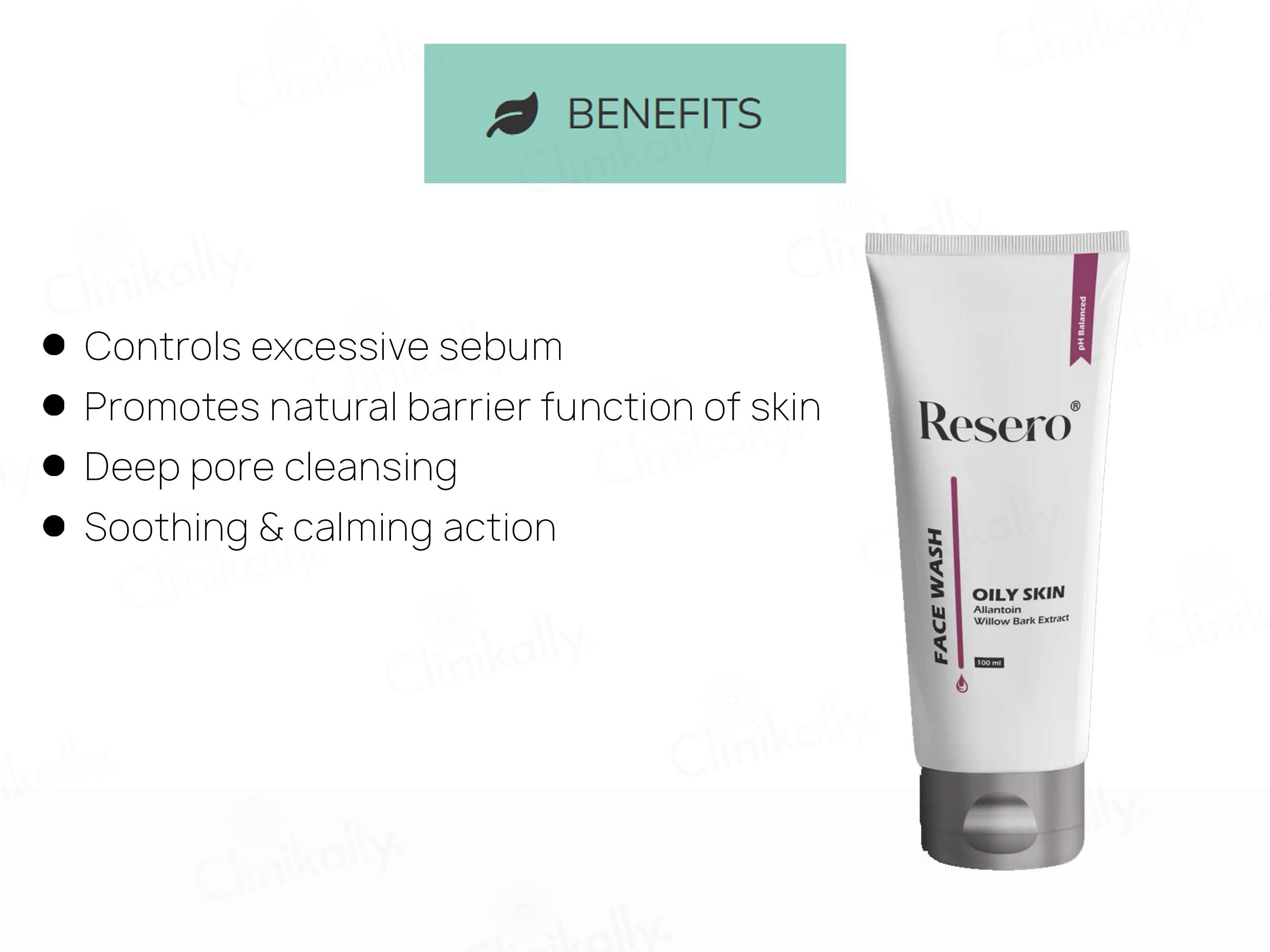 Resero Face Wash Gel For Oily Skin