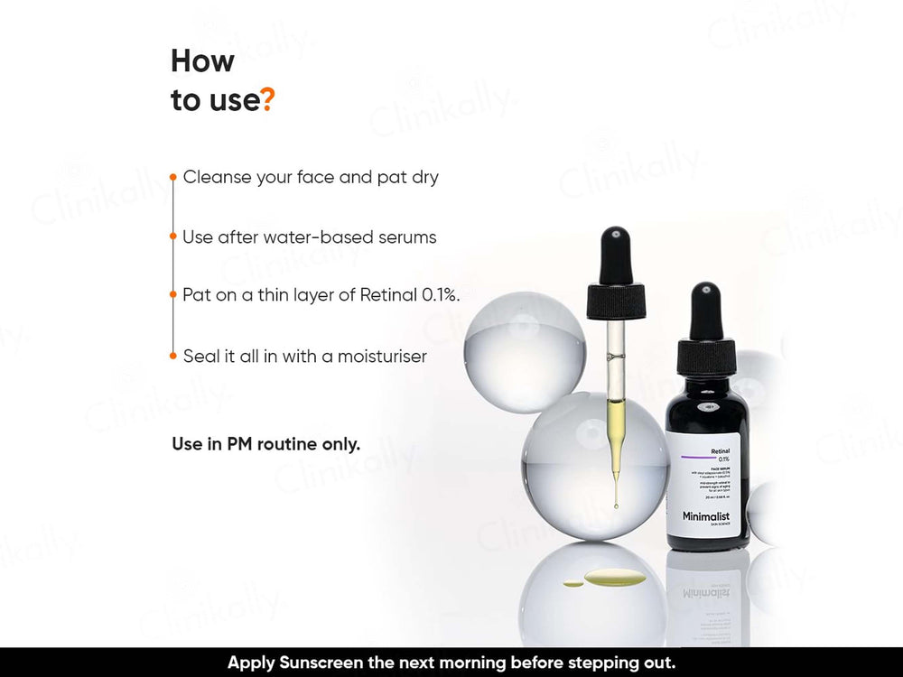 Minimalist 0.1% Retinal Face Serum