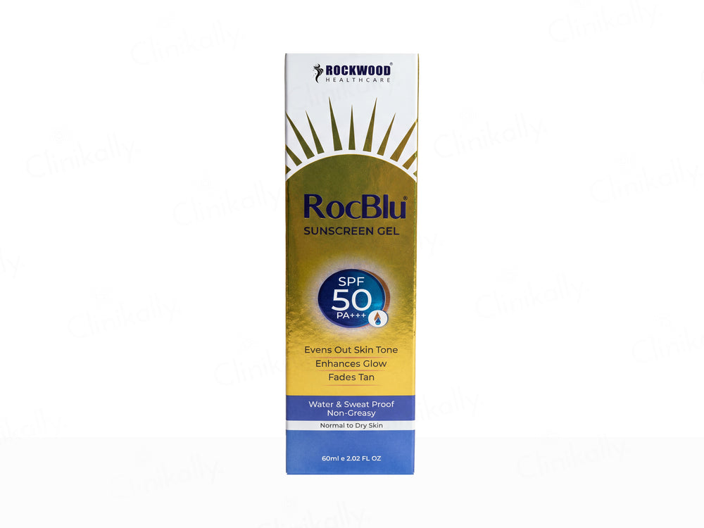 Rocblu Sunscreen Gel SPF 50 PA+++