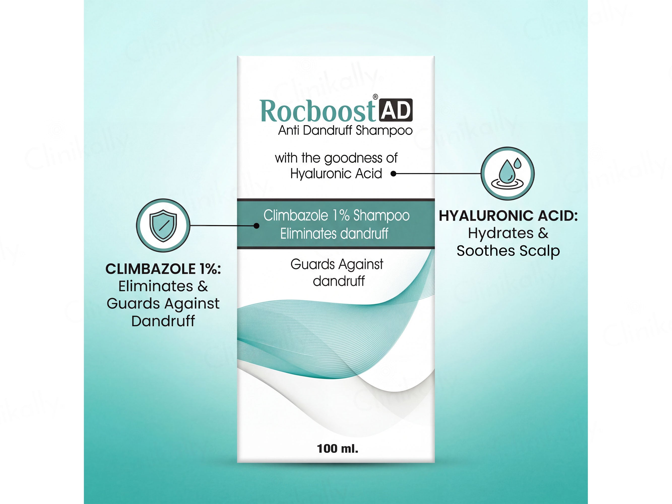 Rocboost AD Anti Dandruff Shampoo