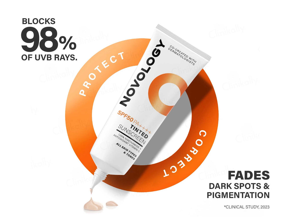 Novology Tinted Sunscreen SPF 50 PA++++