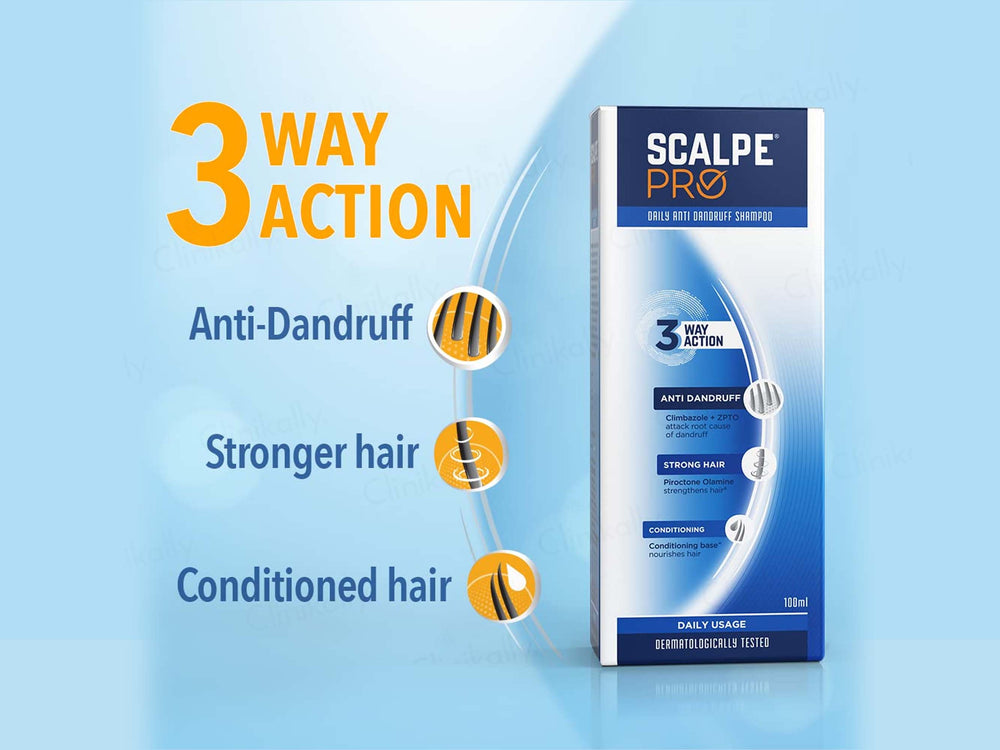 Scalpe Pro Daily Anti Dandruff Shampoo