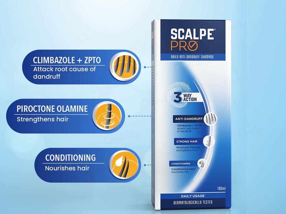 Scalpe Pro Daily Anti Dandruff Shampoo