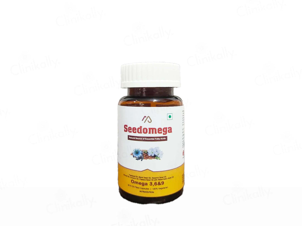 Seedomega Oil Filled Vegetarian Capsule