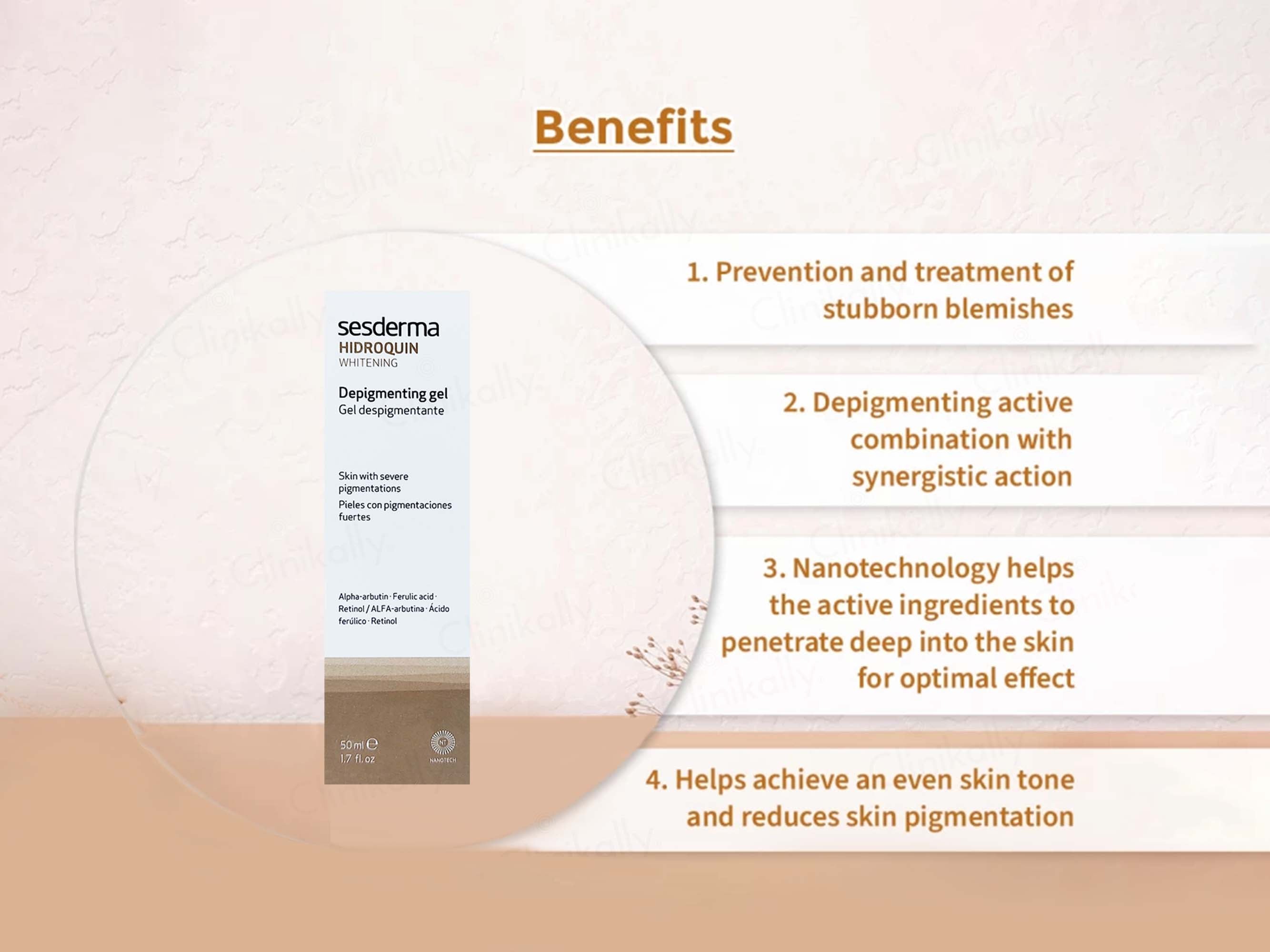 Sesderma Hidroquin Whitening Depigmenting Gel