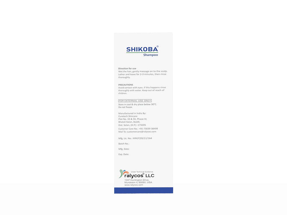 Shikoba Hair Strengthening Shampoo