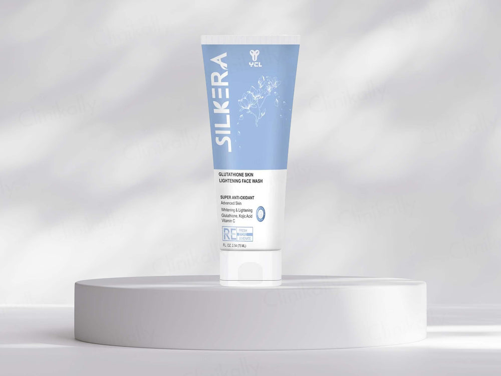 glutathione skin whitening face wash Buy Silkera Glutathione Super Anti-Oxidant Skin Lightening Face Wash Online  at Best Price