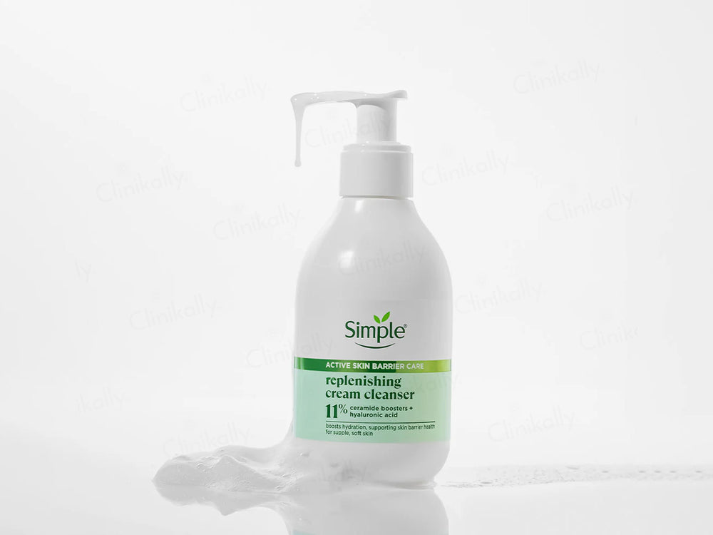 Simple Active Skin Barrier Care Replenishing Cream Cleanser