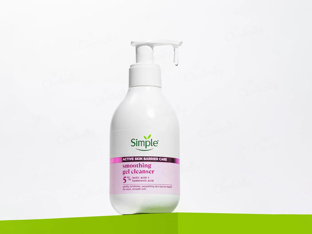 Simple Active Skin Barrier Care Smoothing Gel Cleanser