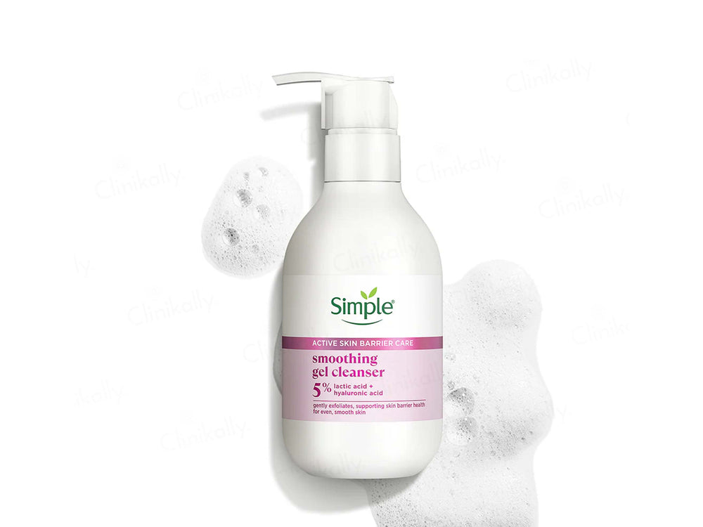 Simple Active Skin Barrier Care Smoothing Gel Cleanser