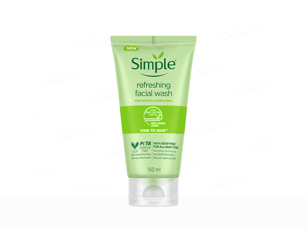 Simple Kind To Skin Refreshing Facial Wash