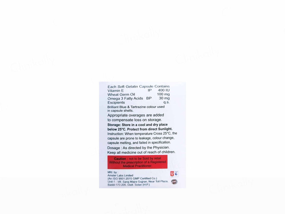 Softica-E Softgel Capsule