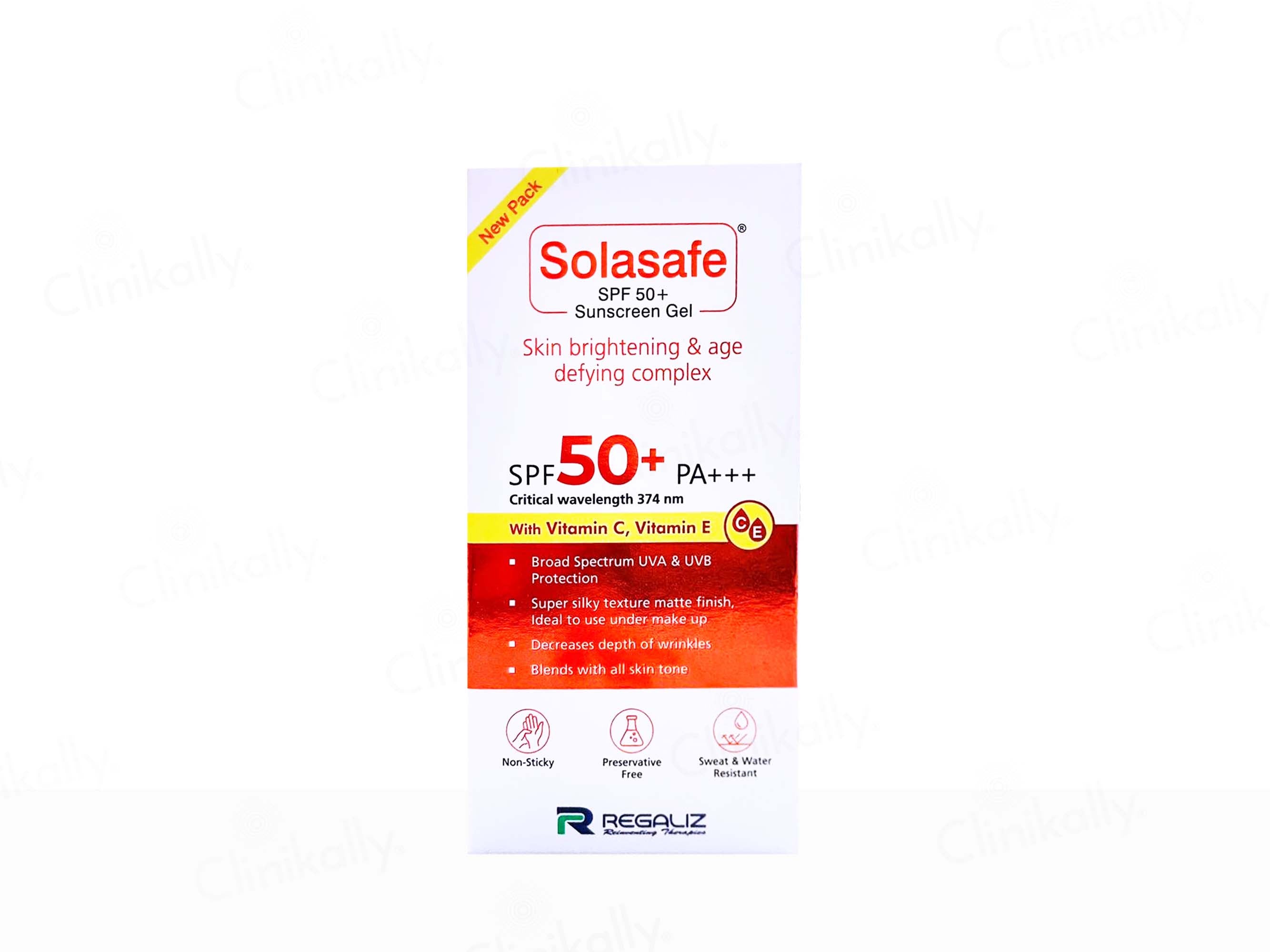 Solasafe SPF 50+ Silicone Sunscreen Gel