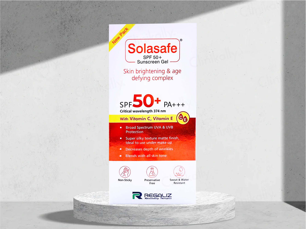 Solasafe SPF 50+ Silicone Sunscreen Gel